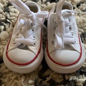 Baby Converse, white, like new